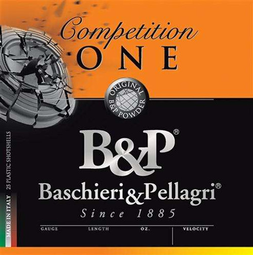 B&P COMPETITION 20 Ga, 2.75", 7/8 oz, 8 Shot, 25Bx/10Cs