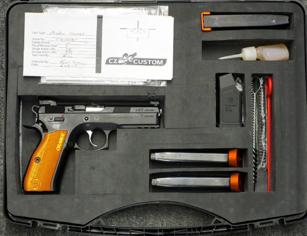 Preowned, Excellent Condition, CZ Shadow 2, Semi-Automatic, DA/SA, Full