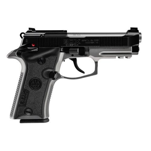 Beretta 80X Cheetah 380 ACP, 3.9" Barrel, Gray and Black, Optic Ready, 10rd