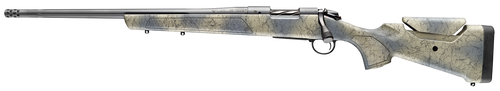 Bergara B-14 Sierra Left Handed 300 Winchester Magnum, 20" Threaded Barrel, Wilderness Camo w/ Black Webbing, 3rd