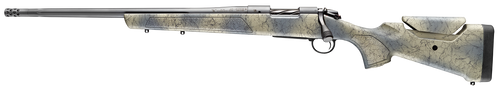 Bergara B-14 Wilderness Sierra Left Hand 22-250 Remington, 20" Threaded Barrel, Wilderness Camo w/ Black Webbing, 4rd
