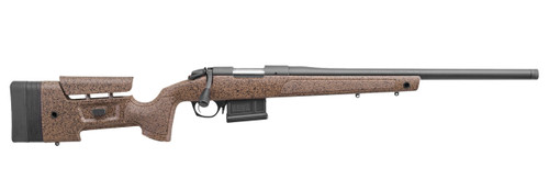 Bergara B-14 Series HMR 7mm PRC, 24" Threaded Barrel, Black/Tan Cerakote, 5rd
