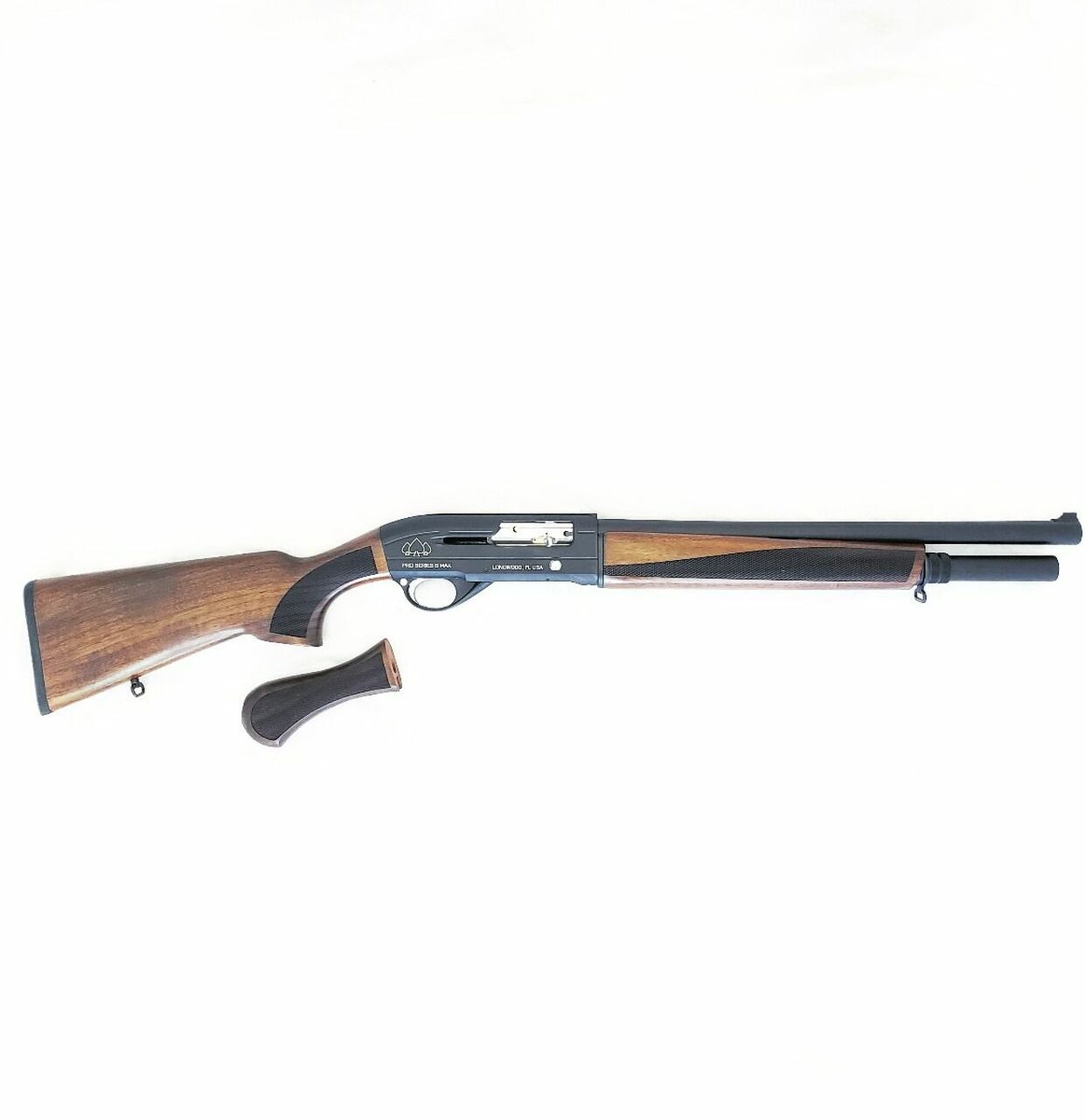 Black Aces Tactical Pro Series S MAX 12 Ga, 18.5" Barrel, Walnut, 6rd