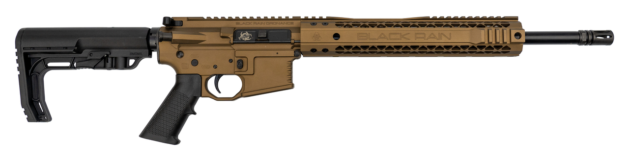 Black Rain Ordnance AR-15 .223/5.56, 16" Barrel, 12" Rail, Burnt Bronze, 30rd