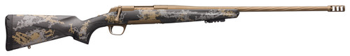 Browning X-Bolt Mountain Pro 6.5 Creedmoor, 18" Threaded Barrel, Bronze Rec, Accent Graphics, 4rd