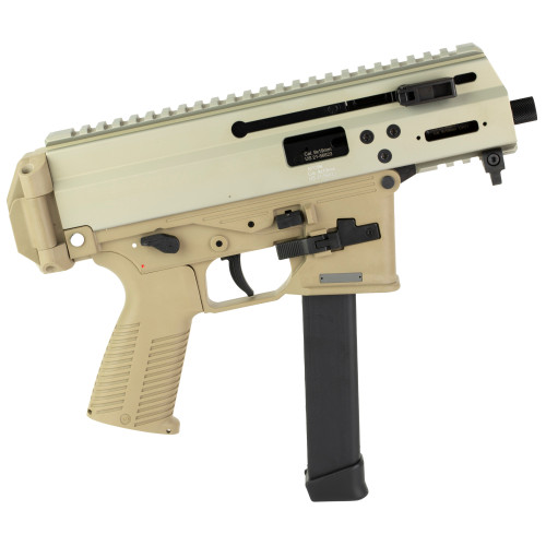 B&T APC9K Pro 9mm, 4.3" Barrel, Tan, Glock Magazine Compatible, 33rd