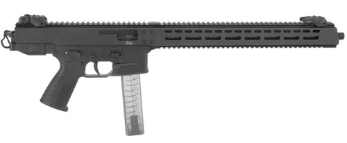 B&T GHM9 Gen 2 Sport 9mm, 16" Threaded Barrel, Black, Adjustable Sights, 30rd