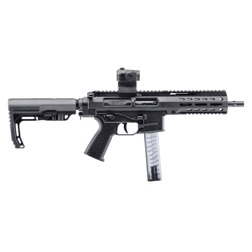 B&amp;T SPC SBR 9mm, 9" Barrel, Black, T-Series Optic, 30rd
