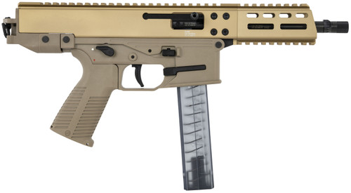 B&T GHM9 9mm, 6.9" Barrel, Coyote Tan, Polymer Grip, 30rd