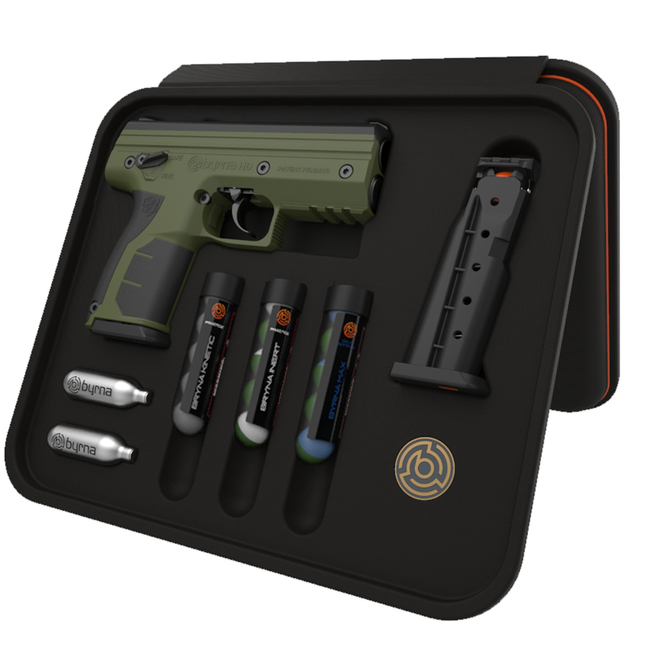 Byrna Hd Kinetic Kit No Chemical Irritant Green
