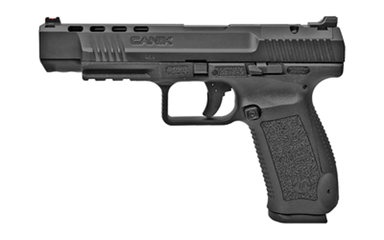 Canik TP9SFx 9mm, 5.2" Match Grade Barrel, Fiber Optic Sights, Black, 2x 20rd