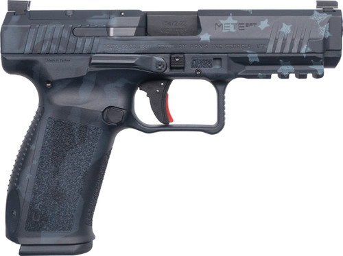Canik Mete SFT 9mm, 4.46" Barrel, "We the People" Blue Cerakote, Polymer Frame, 20rd