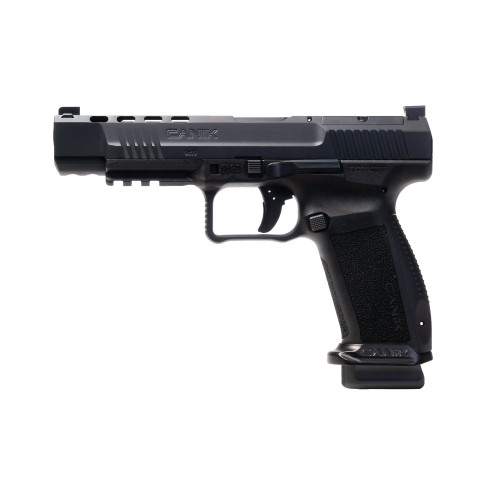 Canik METE SFX 9mm, 5.2" Barrel, Black, Includes Holster, 10rd