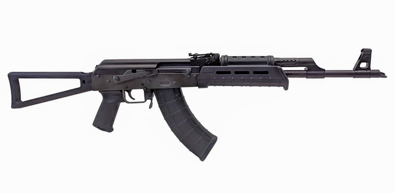 Century VSKA AK47 7.62x39mm, 16.5" Barrel, Triangular Stock, MOE Handguard, Black, 30rd