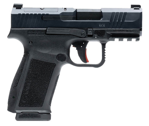 Canik METE MC9L 9mm, 3.18" Barrel, Black, Optic Ready, Custom Holster, 10rd