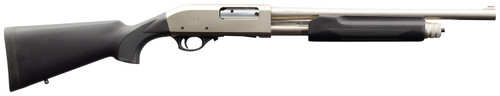 Charles Daly 301 Tactical 12 Ga, 3" Chamber 18.5" Barrel, Nickel Rec, Black Synthetic Furniture, 4rd