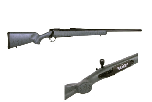 Christensen Lipsey's Exclusive Mesa 6.5 PRC, 24" Threaded Barrel, Gray/Black Webbing, 3rd
