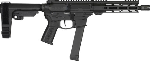 CMMG Banshee MKGS 9mm, 8" Taper Threaded Barrel, Black Cerakote, CMMG RipBrace, 33rd