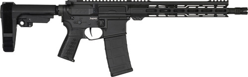 CMMG Banshee MK4 300 Blackout, 12.5" Taper Threaded Barrel, Black Cerakote, CMMG RipBrace, 30rd