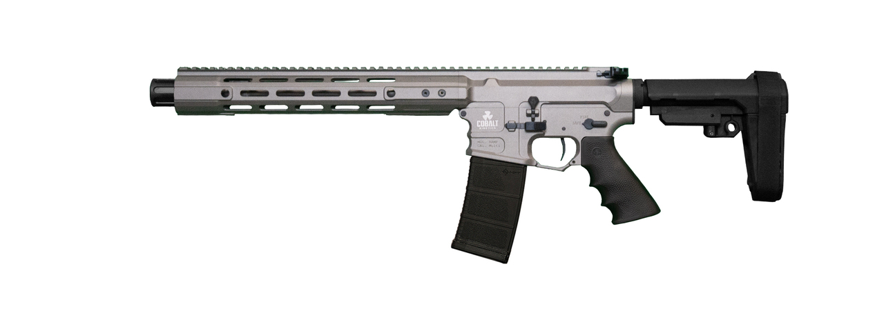 Cobalt Kinetics BAMF Pro .300 Blackout, 11.5" Barrel, Linear Comp, Stainless Cerakote, 30rd