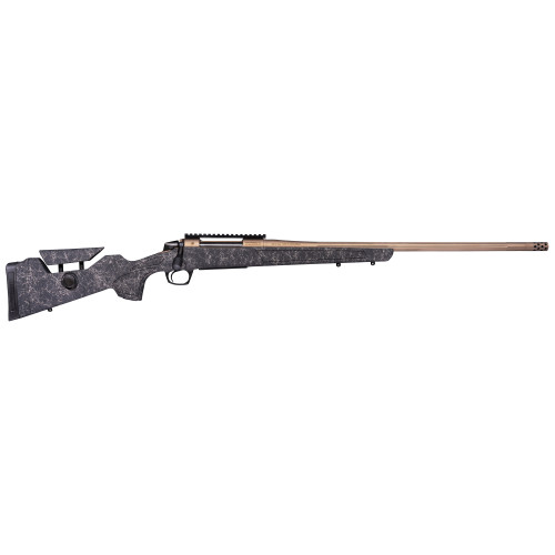 CVA Cascade LR Hunter 300 PRC, 26" Threaded Barrel, Black w/ Smoked Bronze Web, 3rd