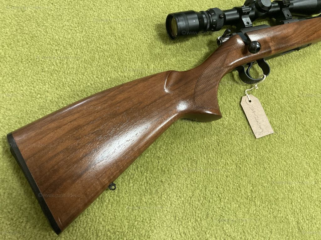 Preloved CZ 452-2E ZKM .22LR Bolt Action Rifle with Scope and Silencer