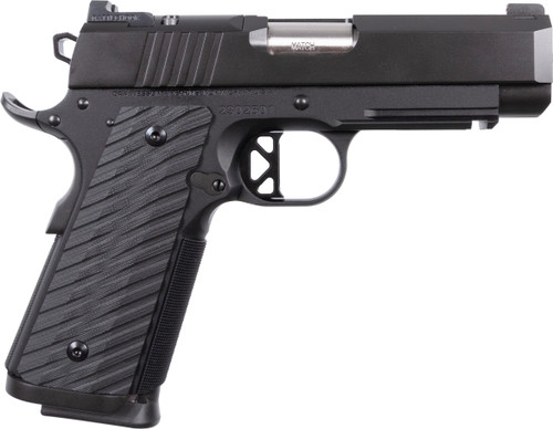 Dan Wesson TCP 1911 45 ACP, 4" Barrel, Black, G10 Grip, 8rd
