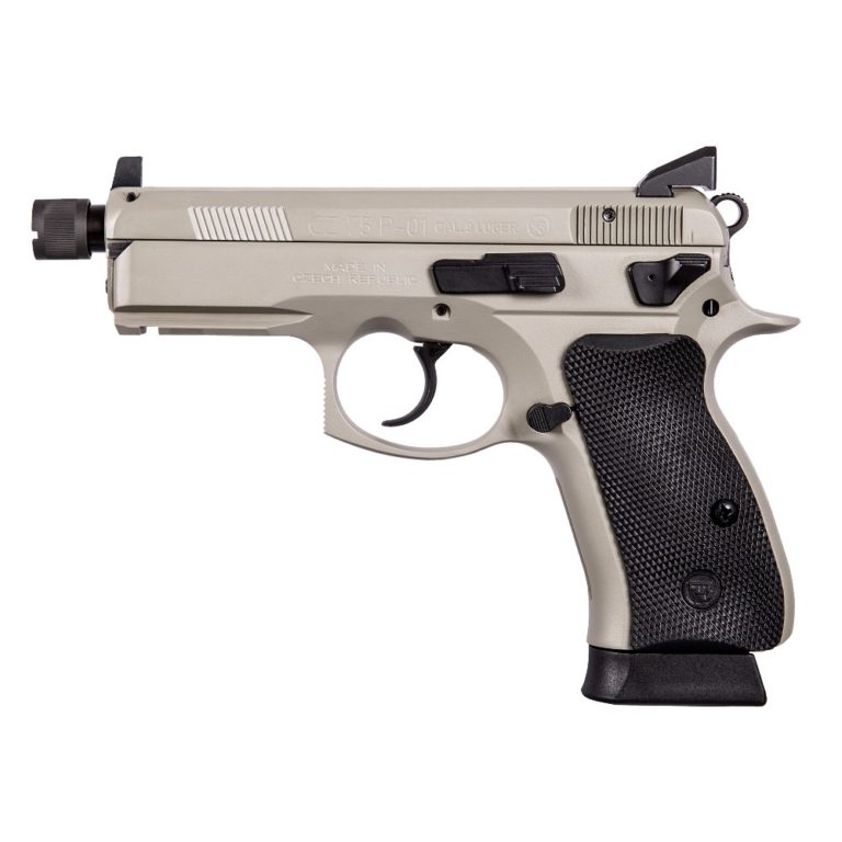 New CZ P-01 Omega, SA/DA, Compact, 9mm, 4.4″ Cold Hammer Forged