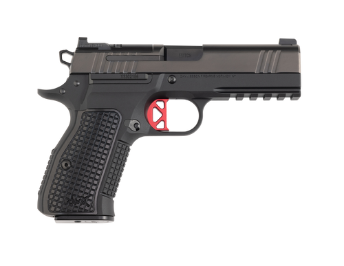 Dan Wesson DWX Compact 9mm, 4" Barrel, Black, Night Sights, Optics Ready, 15rd