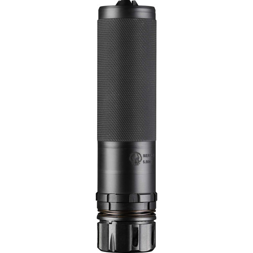 Dead Air Armament Sierra 5 KM, Suppressor, 556 NATO, 17-4PH Stainless Steel Construction, Cerakote Finish, Black, Includes - KeyMo Adaptor, KeyMo 1/2X28 Flash Hider, TL Tool Pack