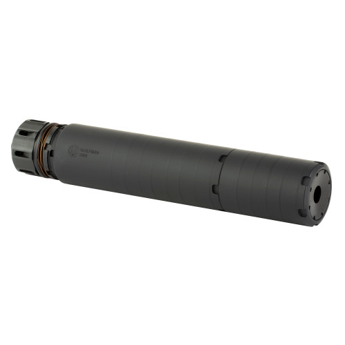 Dead Air Wolfman KMQDK Suppressor 9mm, Black, 7.5" Length