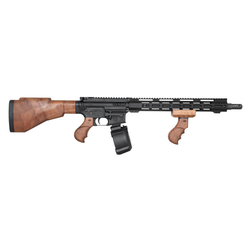 Diamondback DB9R 9mm, 16" Barrel, Wood Furniture, Includes Savior Equipment Ultimate Guitar Case, 50rd