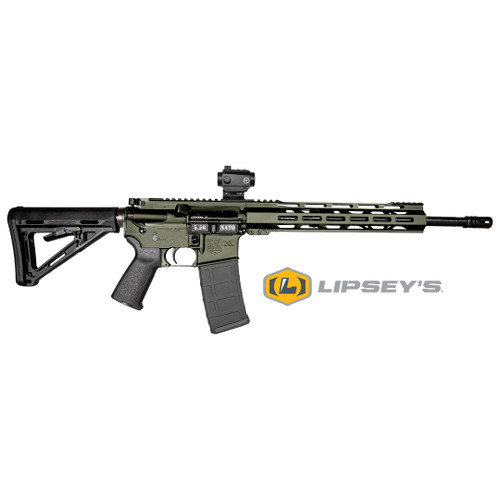Diamondback DB15 Carbon Series Special Edition Package Includes Red Dot Sight 223/5.56 16" Barrel, 12" M-LOK Rail 30rd