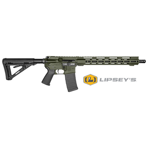 Diamondback Carbon DB15 Lipsey's Exclusive 223 Remington/5.56x45mm, 16" Threaded Barrel, Olive Drab Green Cerakote, M-Lok Rail, 30rd