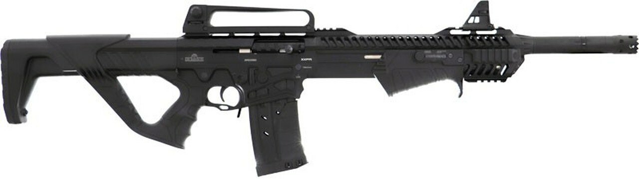 Dickinson Ermox Hybrid 12 Ga, 18.5" Barrel, Breacher Choke, Hard Case, 2x5rd Mags