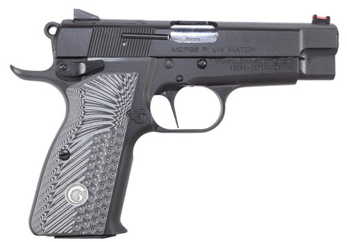 Girsan MCP35 9mm, 3.88" Barrel, Black MATCH, Optics Ready, G10 Grips, 15rd