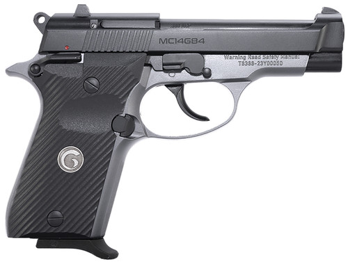 Girsan MC14G84 380 ACP, 3.8" Barrel, Black/Silver Two-Tone, 13rd