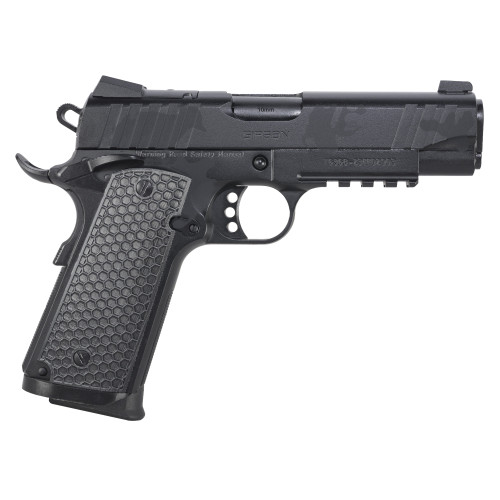 Girsan MC1911C Influencer 10mm, 4.4" Barrel, Black Camo, 3-Dot Sights, 9rd