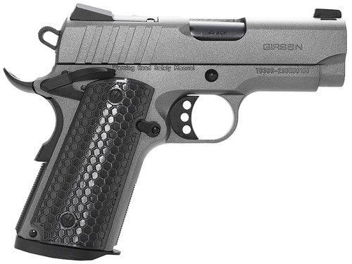 Girsan MC1911SC Influencer 9mm, 3.4" Barrel, Tungsten Gray, Optic Ready, 7rd