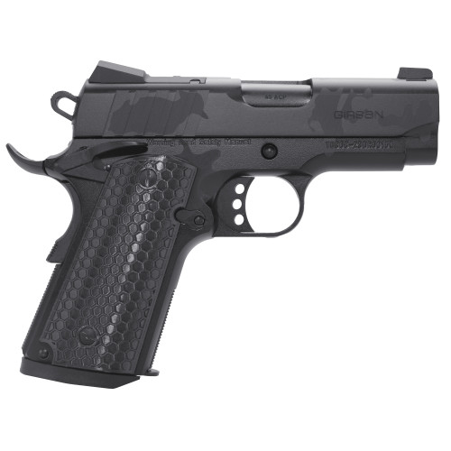 Girsan MC1911 SC Influencer 9mm, 3.4" Barrel, Black Camo, Optic Ready, 7rd