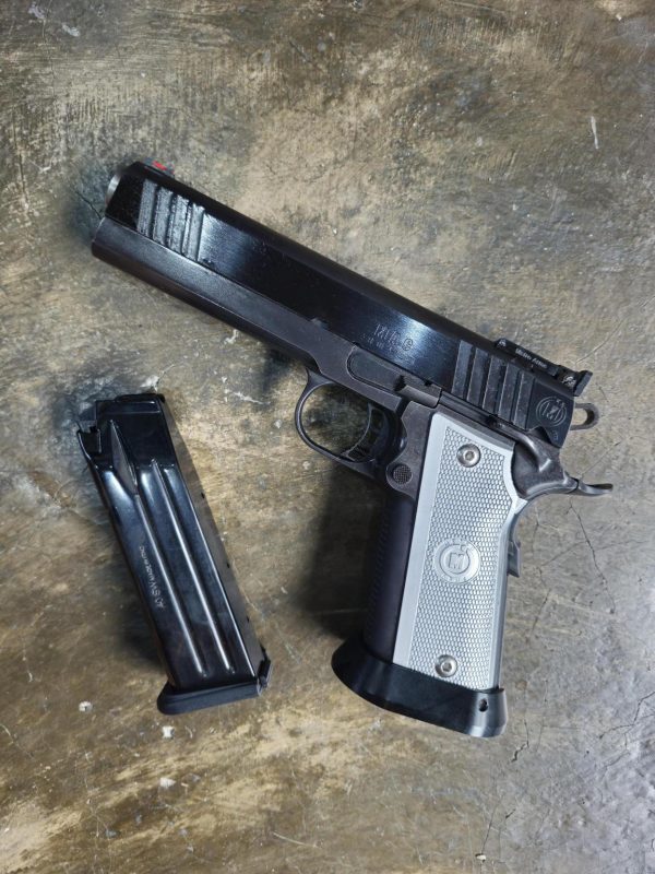 Ei Mac 3011 Sld 45acp 14rd Blued Rail