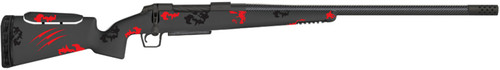 Fierce Twisted Rival 7mm-08 Rem, 22" Barrel, Blood Red Camo, 4rd