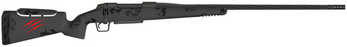 Fierce Twisted Rival XP 22 Creedmoor, 22" Barrel, Blackout Camo, Black Rec, 4rd