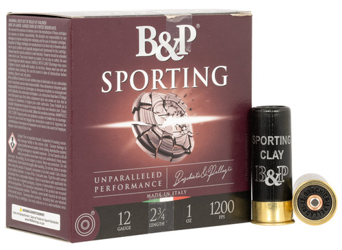 Fiocchi Competition 12 Ga, 2.75", 1 oz, 7 Shot, 25rd Box
