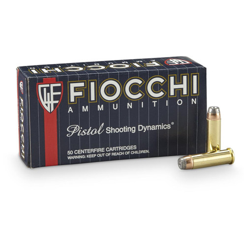 Fiocchi Shooting Dynamics 38 Special 148gr Semi Jacketed Hollow Point 50rd Box
