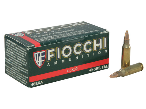 Fiocchi 4 6x30 HK 40gr Full Metal Jacket 1000rd Case