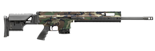 FN SCAR 20S 308 Winchester, 20" Threaded Barrel, Woodland Camo, 10rd