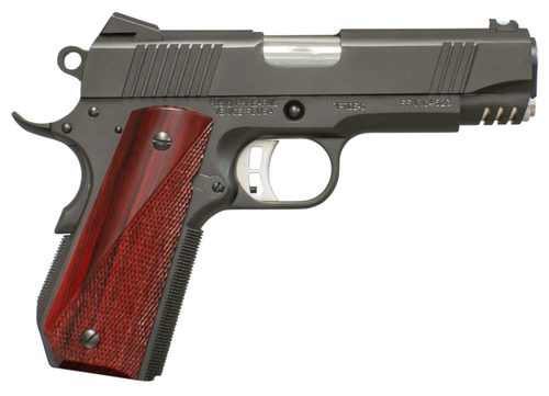 Fusion Freedom Riptide C 10mm, 4.25" Barrel, Black, Red Cocobolo Grip, Picatinny Rail, 8rd