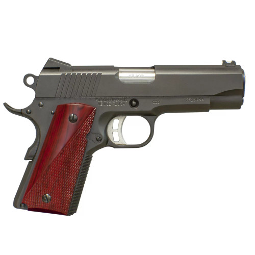 Fusion 1911 Commander 9mm, 3.5" Barrel, Beavertail Red Cocobolo Grips, 7rd