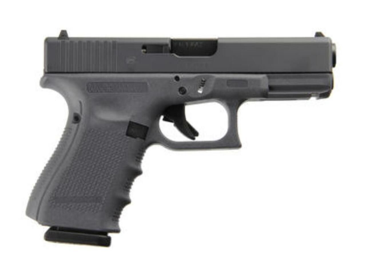 Glock 23 Gen4, .40 S&W, 4",, , Full Gray Finish Frame & Slide, 13 rd